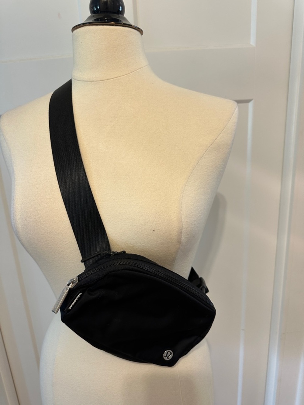 lululemon athletica Black Crossbody Belt Bag